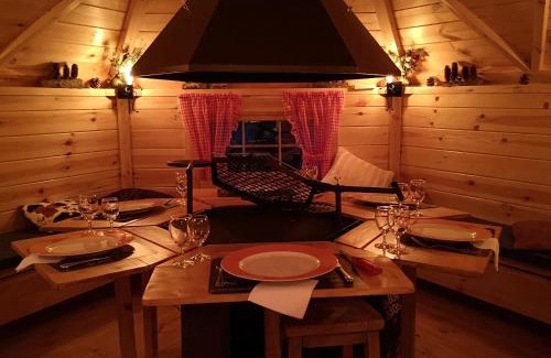 Le Val-d'Ajol Chalet De Esquí | Chalet aux 3 Ours , Kota-Grill, sauna
