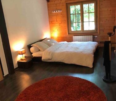 Anthy-sur-Leman Chalet De Esquí | Chalet avec SPA et étang à proximité du Lac