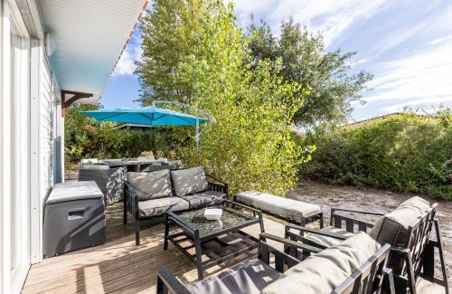 Parentis-en-Born Casa | Chalet bois lac de Biscarrosse