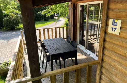 Soreze Chalet De Esquí | Chalet Bois Premium 31m2 - 2 Schlafzimmer - überdachte Terrasse - TV - LV - Klimaanlage 6 Personen