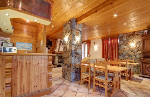 Brides-les-Bains Chalet De Esquí | Casa de montaña (madera / piedra) - Brides les bains