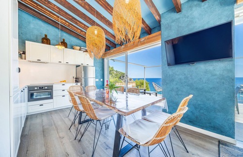 Deia Chalet De Esquí | Chalet 'Ca La Dolors Deià' con vistas al mar, Wi-Fi y aire acondicionado
