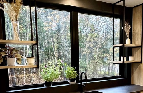Saint Donat Chalet De Esquí | Chalet Luxueux Scandinave et Moderne à 5 min du Mont Garceau
