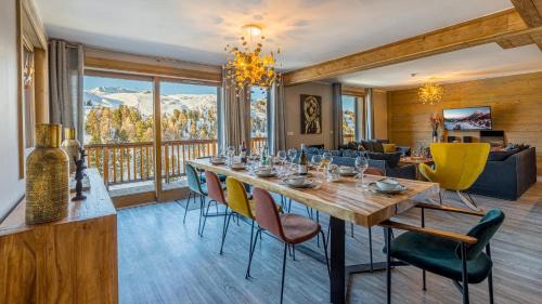Belle Plagne Chalet De Esquí | Chalet Carte Blanche Violette