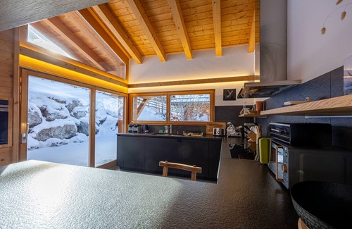 Saint-Pierre-de-Clages Chalet De Esquí | Chalet Ciel Etoilé - vue splendide