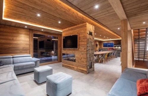 Xonrupt-Longemer Chalet De Esquí | Chalet Clael - swimming pool - spa - sauna