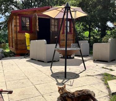 Parigne Chalet De Esquí | Chalet dans notre jardin