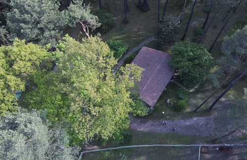 Vergiate Chalet De Esquí | Casa en el bosque. Paraíso en el parque del Tesino. Piscina / Biolago con parque