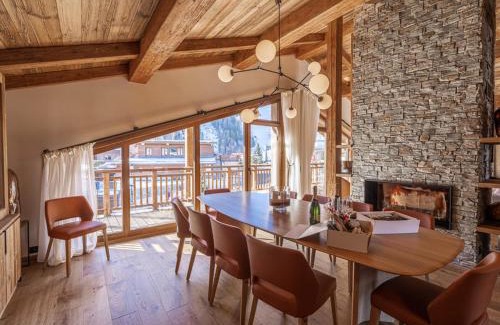 Le Praz Chalet De Esquí | Chalet de Luxe avec Piscine et Sauna, Proche des Pistes à Courchevel - FR-1-568-33