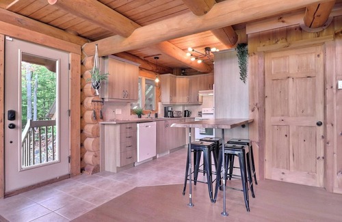 Chertsey Cabina | Chalet de Luxe en Bois Rond et Accès à la Plage Le Pic Bois Citq 305505