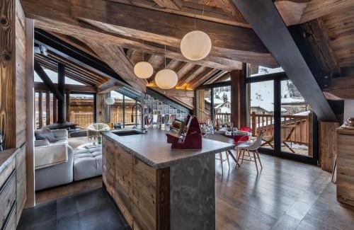Val-d'Isere Chalet De Esquí | Chalet design 5* avec piscine, hammam, cinéma et parking à Val d'Isère - FR-1-567-35