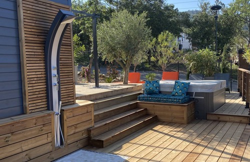 Forcalqueiret Chalet De Esquí | Chalet Design 6 Pers Var-entre Vignes ET Montagnes-30mn DE Hyeres
