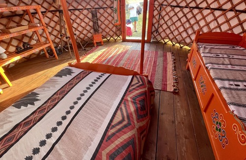 Saint-Georges-d'Oleron Chalet De Esquí | Chalet en Bois , Cabane et Yourte, Magnifique Jardin Attenant sur L'ile D'oléron