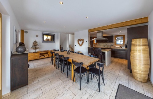 Nendaz Chalet De Esquí | Chalet Enchanteur sauna, jacuzzi, 13pax