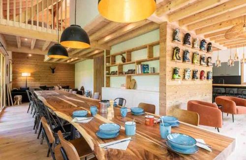 Valmorel Chalet De Esquí | Chalet familial à Valmorel pour 24 personnes avec sauna et grandes terrasses - FR-1-291-1009