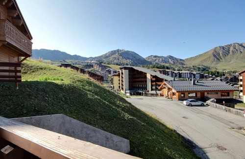 Plagne Soleil Chalet De Esquí | Chalet para 11 personas a pie de pistas con garaje en La Plagne Tarentaise
