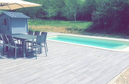 Saint-Hilaire-d'Estissac Casa | Chalet Bois Piscine Individuelle Dordogne