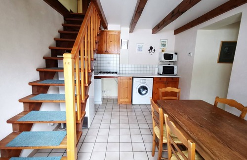 Saint-Jean-Saint-Nicolas Chalet De Esquí | Chalet 'Génépi 6 Personnes' con vistas a la montaña, terraza privada y Wi-Fi