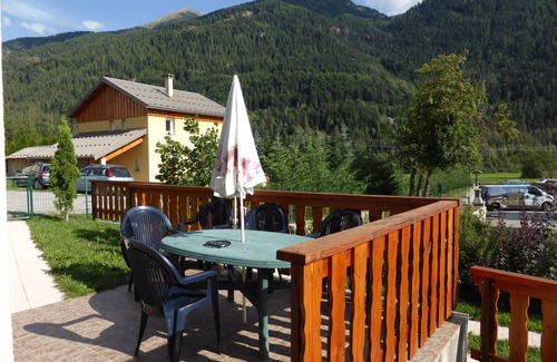 Saint-Jean-Saint-Nicolas Chalet De Esquí | Chalet 'Génépi 6 Personnes' con vistas a la montaña, terraza privada y Wi-Fi