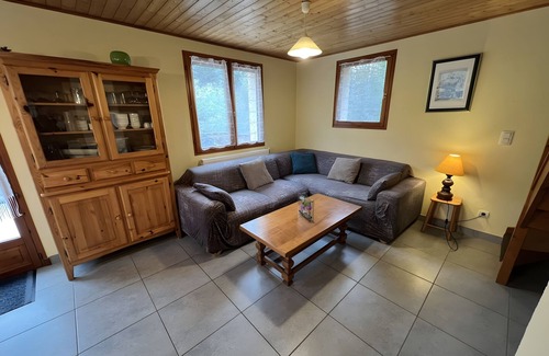 Saint-Jean-Saint-Nicolas Chalet De Esquí | Chalet 'Edelweiss 6 Personnes' con vistas a la montaña, terraza privada y Wi-Fi