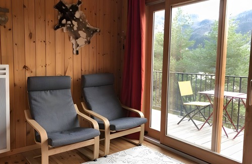 Saint-Jean-Saint-Nicolas Chalet De Esquí | Chalet 'Shangri-la' with Mountain View, Private Garden and Wi-Fi