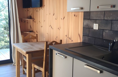 Saint-Jean-Saint-Nicolas Chalet De Esquí | Chalet 'Mini Samsara' with Mountain View, Balcony and Wi-Fi