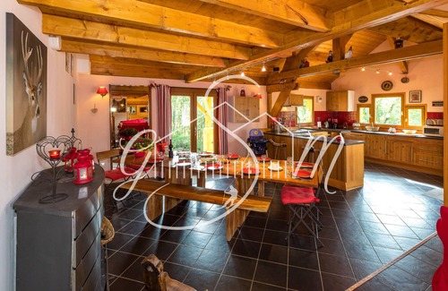 Pont-du-Fosse Chalet De Esquí | Amplio chalet y spa en 1500 m de terreno orientado al sur con vista - 14 personas