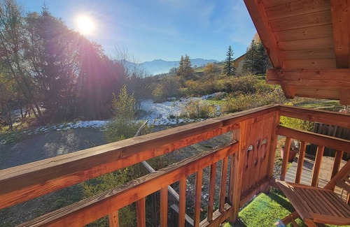 Saint-Michel-de-Chaillol Chalet De Esquí | Chalet 6 pers con SPA, terraza sur, mascotas ok, cerca de pistas en St Michel de Chaillol