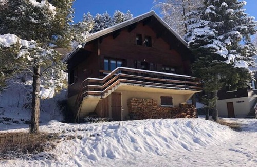 Saint-Michel-de-Chaillol Chalet De Esquí | Chalet at the foot of the pistes, 180° view