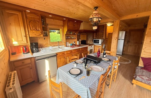 Jarrier Chalet De Esquí | Chalet 'Gite' con vistas a la montaña