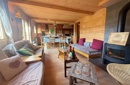 Jarrier Chalet De Esquí | Chalet 'Gite' con vistas a la montaña