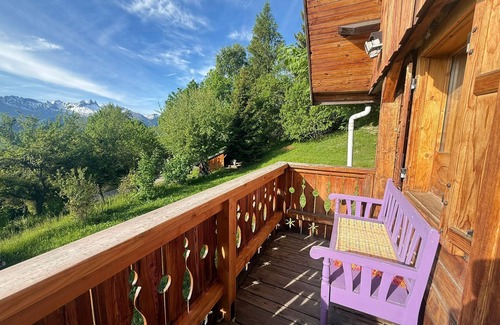 Jarrier Chalet De Esquí | Chalet 'Gite' con vistas a la montaña