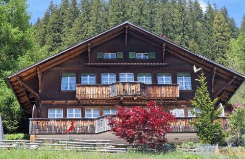 Adelboden Apartamento | Chalet Gotthelf Gartenstudio, Ferien mit Hund