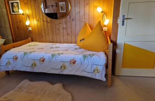 Adelboden Apartamento | Chalet Gotthelf Gartenstudio, Ferien mit Hund