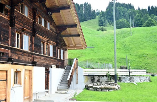 Horboden Chalet De Esquí | Chalet Grittelihus, baño grande, mucho espacio habitable, close Interlaken