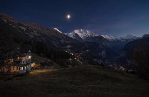 Wengen Apartamento | Chalet Hunnenfluh Garden Apartment