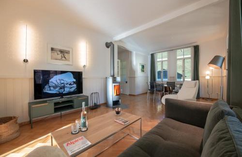 Wengen Apartamento | Chalet Hunnenfluh Garden Apartment