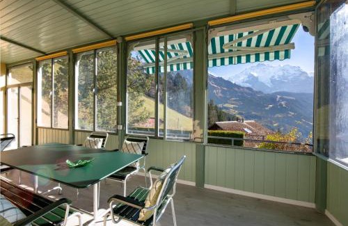 Wengen Apartamento | Chalet Hunnenfluh Garden Apartment