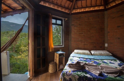 Pati Valley Chalet De Esquí | Chalet en el valle de Capão - Vista de las montañas del valle!