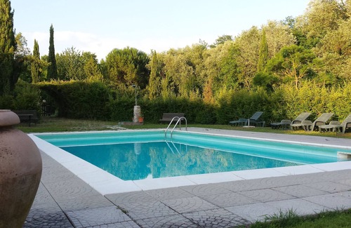 Cignan Bianco Casa | Chalet in Chianti with swimming pool and tennis court