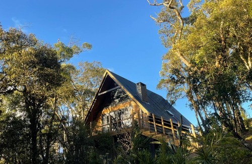 Sao Bento do Sul Chalet De Esquí | Chalet in the mountains Hidro Fireplace Sensational view