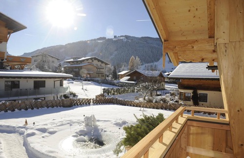 Wagrain Chalet De Esquí | Chalet in Wagrain with sauna and swimming pond