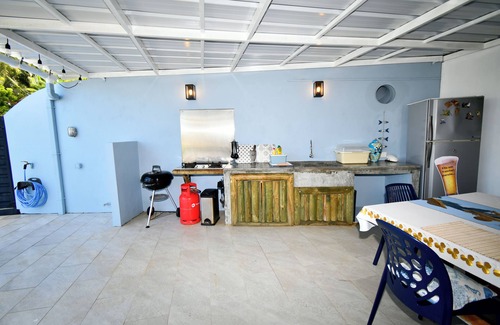 Surinam Casa | Chalet Kestrel frente al mar, piscina privada, wifi, hermosa playa y snorkel