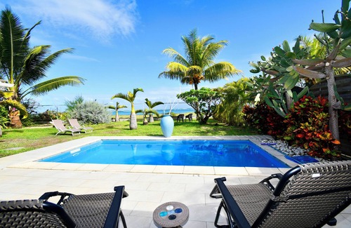 Surinam Casa | Chalet Kestrel frente al mar, piscina privada, wifi, hermosa playa y snorkel