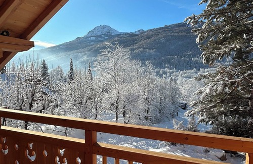 La Salle-les-Alpes Chalet De Esquí | Chalet La Luge with exceptional valley views