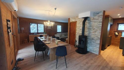 La Bresse Chalet De Esquí | CHALET LE DAHU "jacuzzi"
