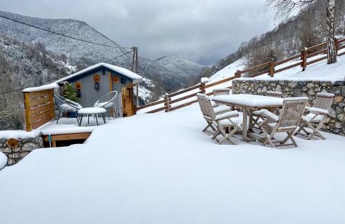 Boutx Chalet De Esquí | Chalet Le René-Sens - 5 pers - Grande terrasse - bain nordique SPA - Piscine