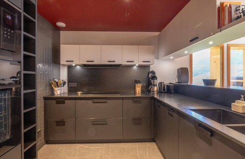 Hauteluce Chalet De Esquí | Chalet 'Les Galetas Du Mont Blanc' con terraza privada, balcón y Wi-Fi