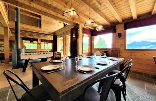 Les Gets Chalet De Esquí | Chalet Les Sauvageons - Grand luxe au cœur des Gets, avec piscine & hammam MAE-2431