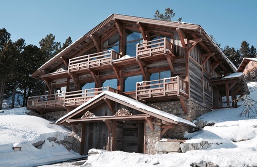 Superbolquere Chalet De Esquí | Montik-Chalet-Exclusivo-Baño en la habitacion-Vista a la Montana
